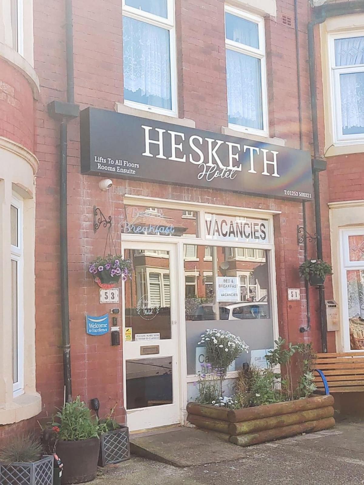 Hesketh Hotel Blackpool Zewnętrze zdjęcie